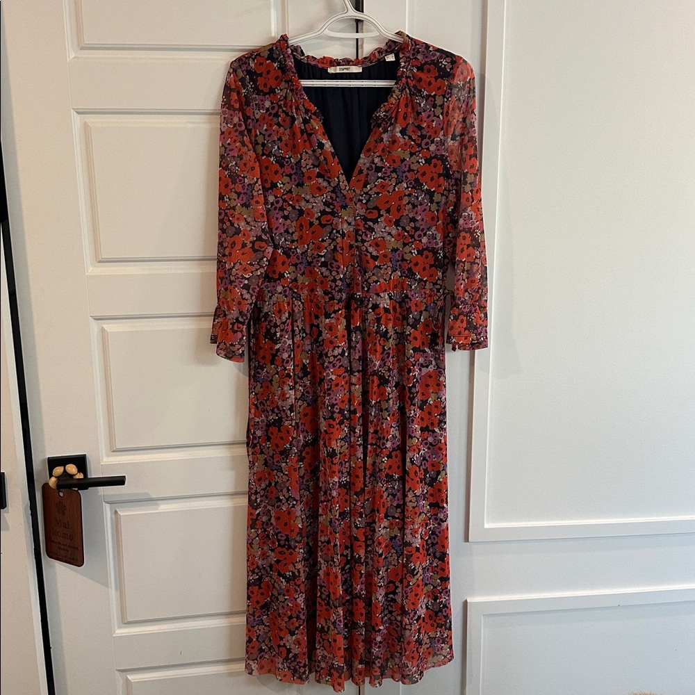 Esprit Multicolor Floral Dress